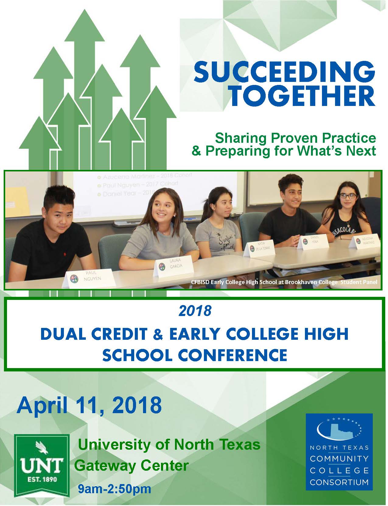 2018 Dual Credit ECHS Conference Program Cover