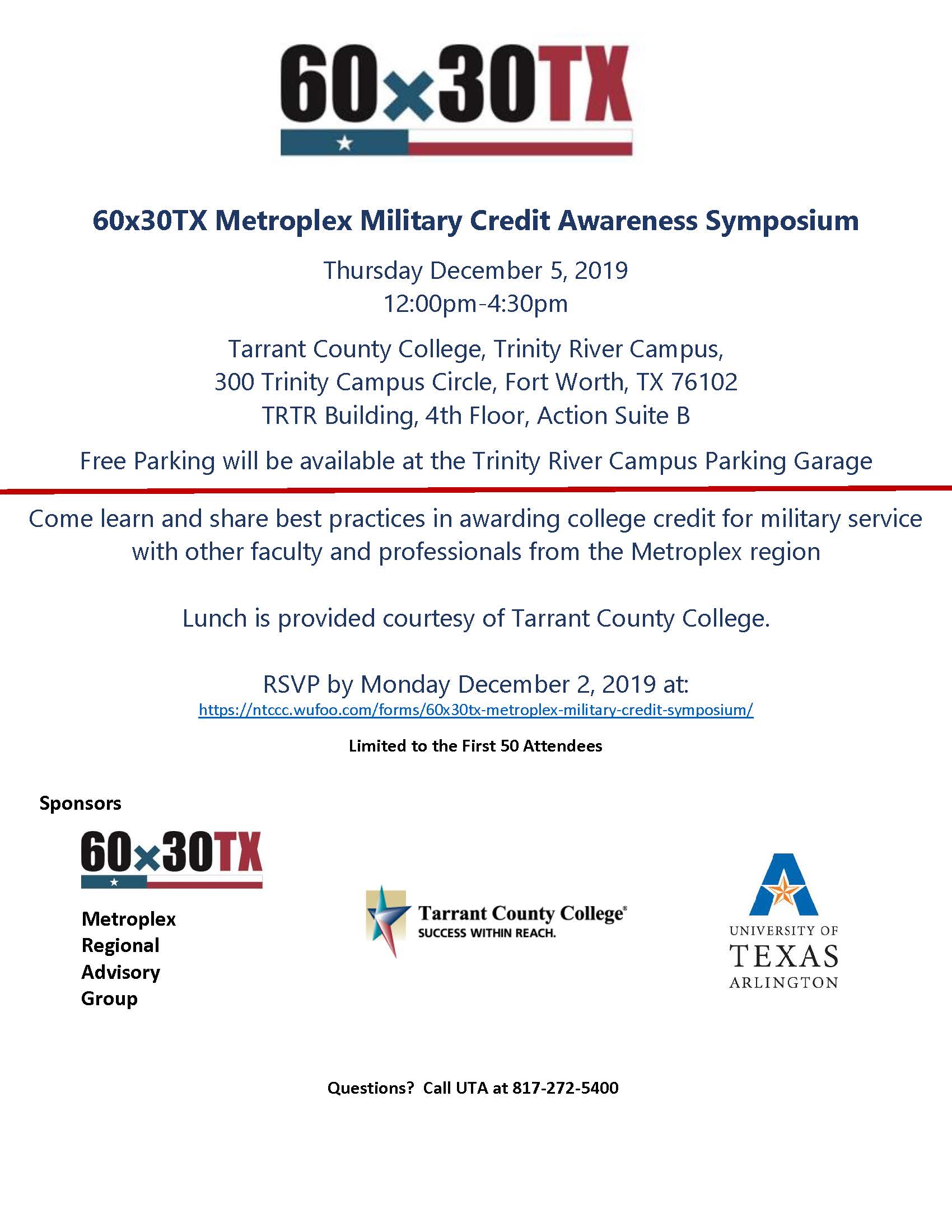 Military Credit Awareness Symposium Invite
